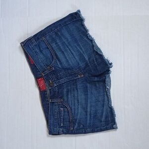 Size 10 10/30 - Lucky Brand The Cut Off Jean Short Medium Wash
